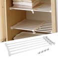 thumbnail image 3 of Closet Divider Shelf, Closet Divider Adjustable Wardrobe Divider Wardrobe Divider, For Bedroom Cupboard Wardrobe Storage Rack Telescopic Compartment, 3 of 8
