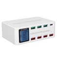 thumbnail image 4 of Port Smart USB Charger,WLX‑818D 100W 8 Ports Ports USB Charger Station Multiport USB Charge Station Next-Gen Design, 4 of 9
