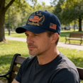 thumbnail image 2 of Baseball Caps Classic Anniversary Embroidered Logo Adjustable Snapback Hat for Everyday Wear, 2 of 5
