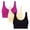 Hot Pink#wireless bra women, variant on FAVIPT Soft Bras for Women 3 PCS Push Up Underwear Mesh Daily Traceless Bralette Comfort Wireless Bra with Removable Pads Blue,XXXXL