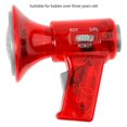 thumbnail image 1 of Voice Changer Amplifier Plastic Speaker Adjustable Voice Changer Megaphone Children Toy  Red, 1 of 9