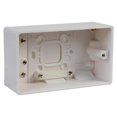 thumbnail image 1 of BG - 2-Gang Surface Box, 50mm (D), White, 1 of 1