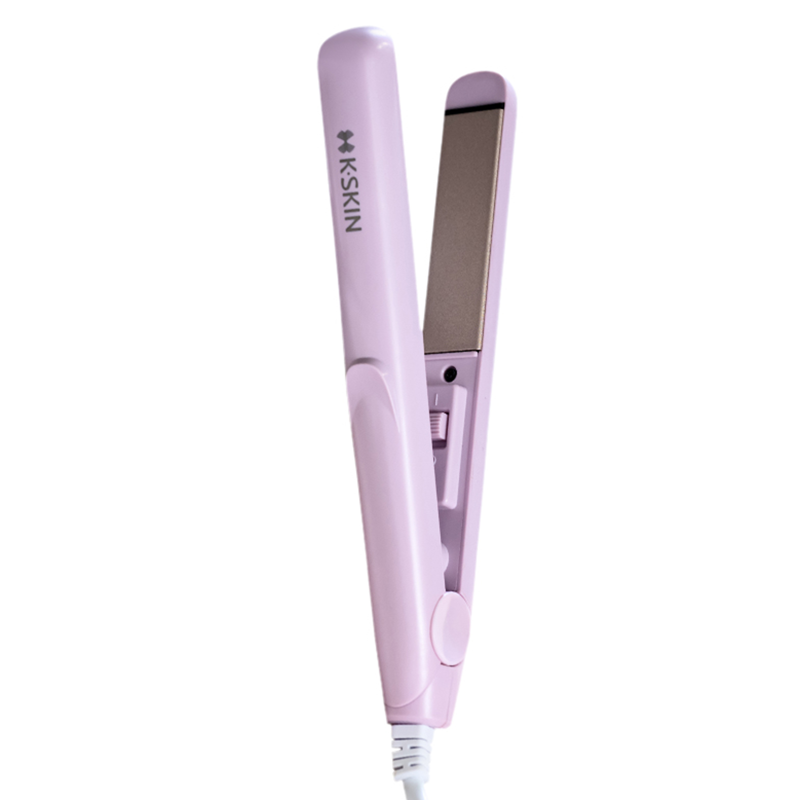 K·SKIN K7 Portable Hair Straightener and Curler for Dormitory Use Straightening and Curling Iron Low
