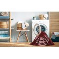 thumbnail image 2 of Ahgly Company Tapis d'Intérieur Rectangulaire Transitionnel Rouge Foncé Lavable à la Machine, 7 Pieds x 10 Pieds, 2 of 7