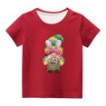 thumbnail image 2 of TIMIFIS Baby Days! T-Shirts de Pâques pour Enfants - T-Shirt d'Été pour Garçons et Filles - T-Shirts à Manches Courtes à Col Rond avec Imprimé Mignon de Lapin, Oeufs et Gnomes - Tenue de Pâques 13 Ans, 2 of 4