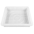 thumbnail image 1 of Moule de Pavé en Pierre pour Allée de Patio Bricolage Réutilisable Béton Ciment Entrée Fabricant de Briques à Pédale Blanc 25x25x5, 1 of 8