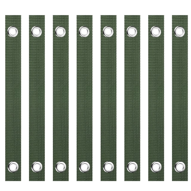 Uxcell Tree Straps for Staking, Tree Support Stakes, Tree Straightening Ties for Newly Planted Sapling Olive Green