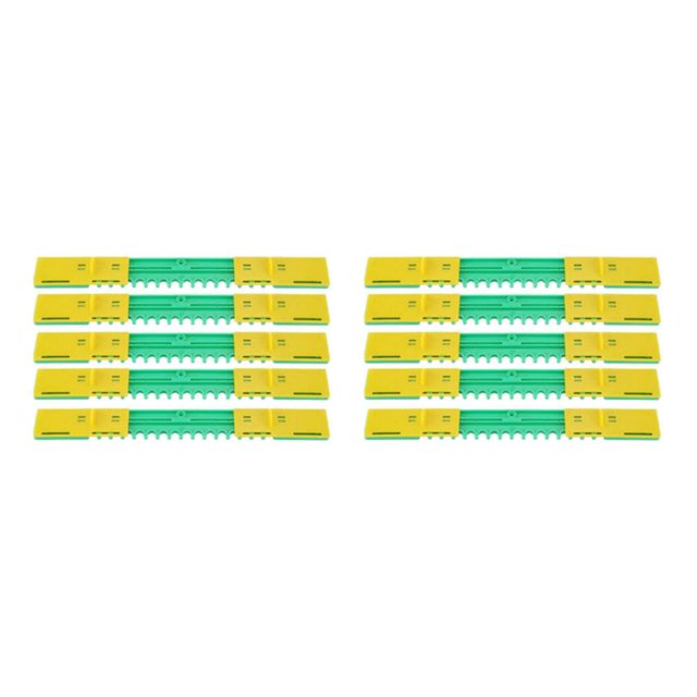 relayinert Set de 5 Ruches en Plastique Entrée Voyage d'Approvisionnement Nid de Porte Apiculteur 41cm 2Set