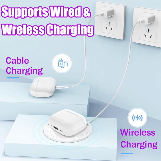 Charging Case Replacement Compatible for AirPods 4th Generation