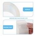 thumbnail image 4 of CNKOO 1 Roll Transparent Window Weather Sealing Tape Acrylic Adhesive Heavy Duty Tapes, 4 of 6