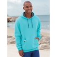 thumbnail image 4 of Fruit Of The Loom Mens Sofspun Hooded Sweatshirt, L, Brick Heather, 4 of 8