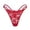 Red, variant on FhsagQ Lingerie for Women Outfits with Underwire Women's Lace Thong Low Rise Hollow out Ultra Thin G String Panties Lingerie for Women Plus Size Bodysuit White M