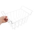 thumbnail image 4 of COMPUKAS Freezer Storage Basket White Metal Wire with Hanging Handles Space Saving Organizer for Foods, 4 of 8