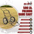 thumbnail image 2 of Kill Shot Deer Hunting Game Cart, Folding Utility Dolly with 500 Pound Capacity, 2 of 9