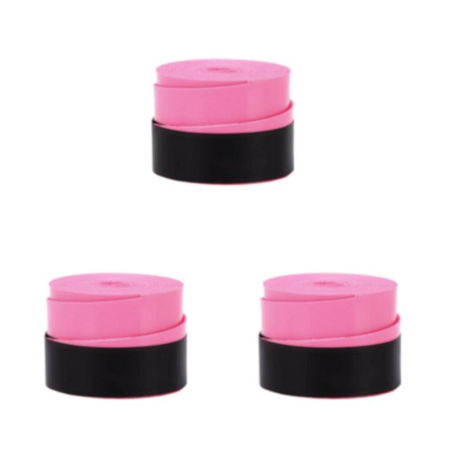 Maytalsory 1/2/3 Quick To Dry Tennis Racket Perform for At Best With Drying Technology pink roll pack 3PCS