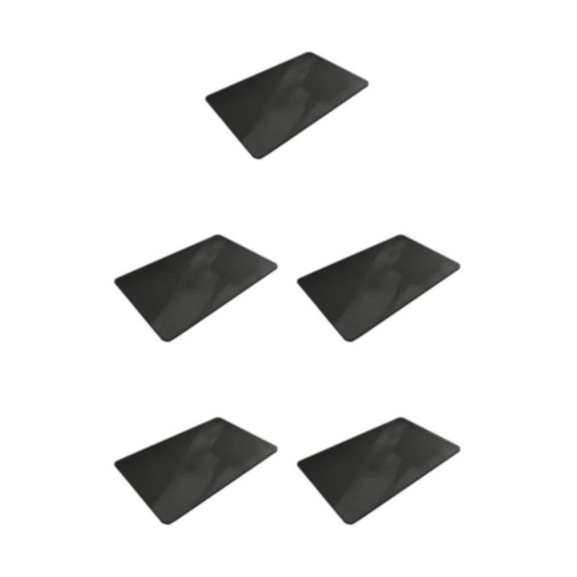 Youkk non-slid Rubber Bath Mat Soft Texture No Dirt Hiding Strong Grip Bath Rug-Rubber No Displacement GFT1102 30*40cm 5Set