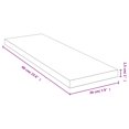 thumbnail image 3 of vidaXL Wall Shelf 60x20x2.5 cm Bamboo, 3 of 3