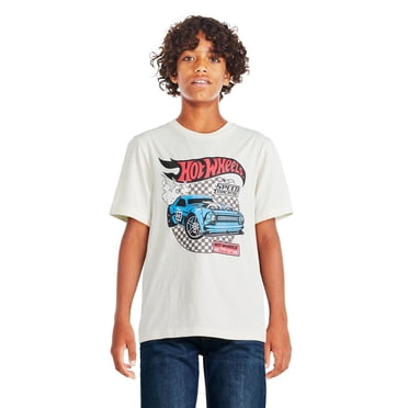 T-shirt à manches courtes Hot Wheels pour garçons