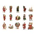 thumbnail image 1 of WHEANG Stickers Christmas Santa School Party Holiday Decoration And Craft Card Gift Envelope Box White, 1 of 4