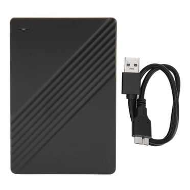 2.5-inch ultra-thin external hard drive USB 3.0 5Gbps high-speed transfer portable hard drive compatible with Win7 Win8 Win10 Vista XP