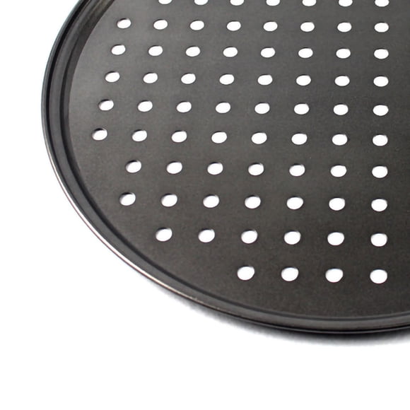 Perforated Pizza Baking Pan Pizza Baking Pan With Holes Firm Bottom Vented Pizza Pan Perforated Pizza Pan Non Stick Baking Easy Unmolding Firm Bottom Vented Pizza Pan