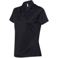 thumbnail image 2 of Adidas Womens Performance Polo, S, Black, 2 of 3