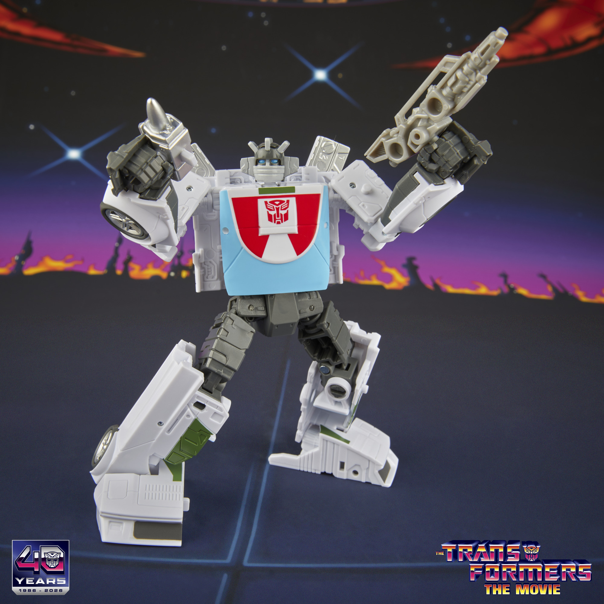 Transformers Studio Series, figurine Wheeljack de classe Deluxe