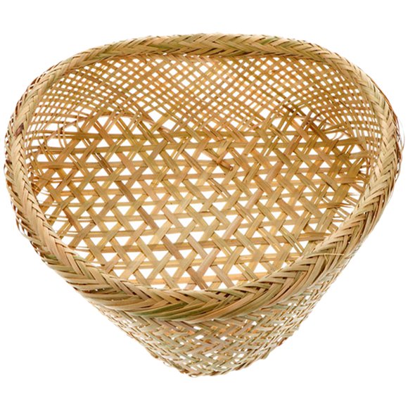 Miangastore Storage Basket Woven Bamboo Basket for Food Decoration 1 PCS