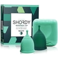 thumbnail image 1 of SHORDY Ensemble de 2 Coupes Menstruelles Réutilisables en Silicone avec Boîte, 1 of 3