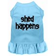 thumbnail image 1 of Shed Happens Screen Print Dress Baby Blue Lg (14), 1 of 1