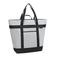thumbnail image 1 of Sac Isotherme, Sacs Isothermes Souples Réutilisables 40 L, Sacs Thermiques Portatifs Étanches pour Épicerie Plage Gris, 1 of 7
