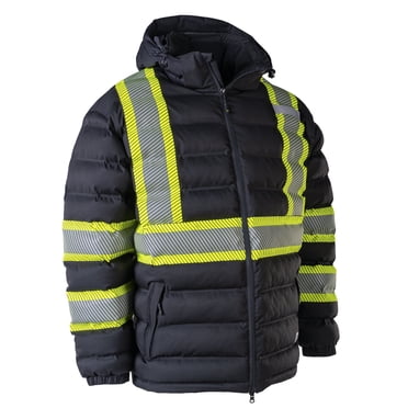 Veste Matelassée de Sécurité Haute Visibilité