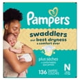 thumbnail image 3 of Couches Pampers Swaddlers, taille 0, 136 unités, 3 of 29