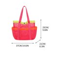 thumbnail image 2 of JWshufel Large Capacity Portable Swimming Bag with Multi Pocket Storage for Beach Swimming Pool Vacation Travel Long Lasting Polyester Mesh Design Easy to Fold and Carry, 2 of 5