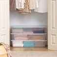 thumbnail image 3 of IRIS 47 L Plastic Storage Bins with Lids Stackable Storage Containers Totes 3 Pack, 3 of 10