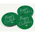 thumbnail image 3 of Inkdotpot Silver Foil Paper Hang Tag Happy Birthday Favor Tag 100 Piece, 3 of 6