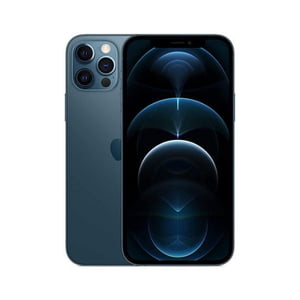 Restauré Apple iPhone 12 Pro 128GB 6.1" 5G Entièrement débloqué, bleu du Pacifique (rénové)