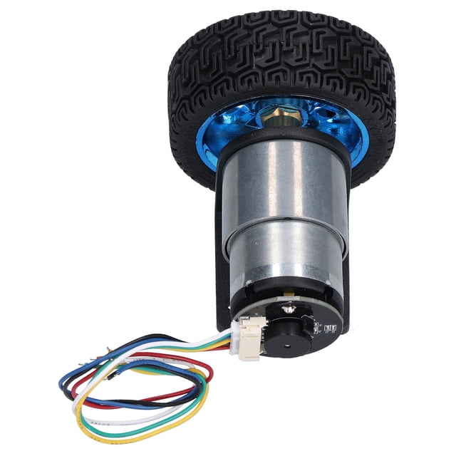 Encoder Motor Kit, Mini DC6V Small Speed Motor Controller 6mm Shaft for Robot Model for DIY Engine Toy 1000RPM,600RPM,300RPM,200RPM,100RPM,70RPM,45RPM,35RPM,20RPM,12RPM