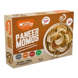 Mothers Magic Momos Mix Veg 350G, Mix Veg Momos – 350 g bag