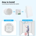thumbnail image 2 of Mini Wifi Switch Module 16A Wi-Fi Smart Relay Light Switch APP Remote Control Voice Control DIY Circuit Breaker Module Home Appliance Automation (AC 100-240V), 2 of 8
