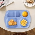thumbnail image 5 of Avdolw 5-Section Wheat Straw Meal Plates,Thickened, Eco-Friendly Lunch Trays for Balanced Diet,Durable & Easy Clean Partition Tableware, 5 of 5