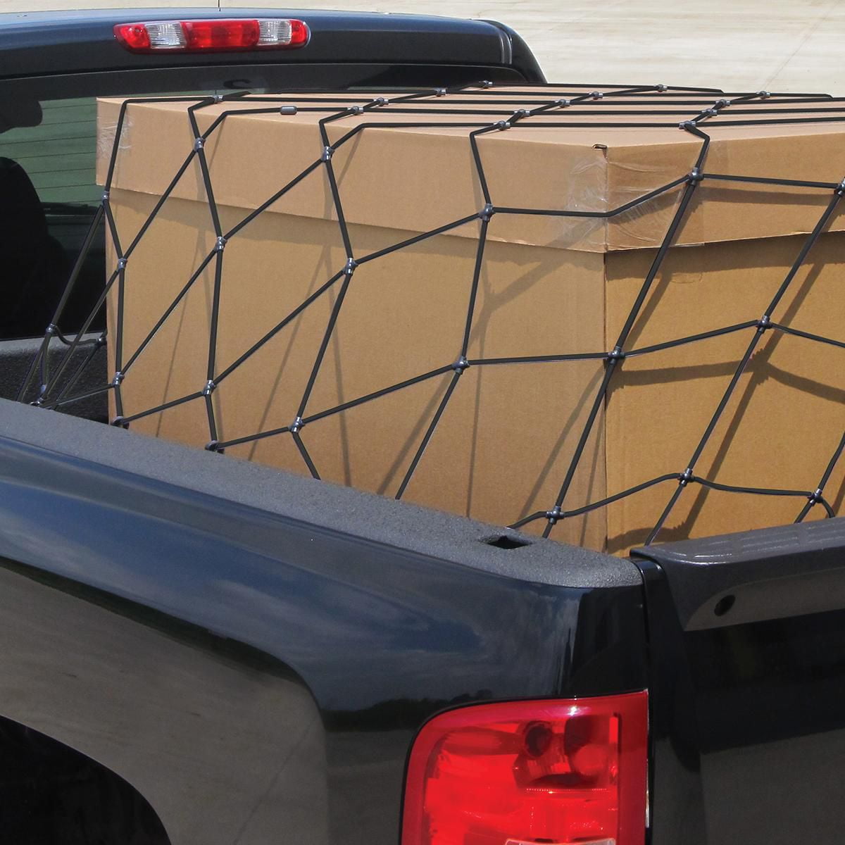 SmartStraps 60" Bungee Cargo Net w/24 Plastic Hooks in Storage Bag