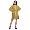 thumbnail image 3 of Moomaya Robe Courte de Caftan de Plage, Robe de Couverture Imprimée, Kaftan pour Femmes, Tenue de Plage, Couverture, 3 of 4