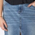thumbnail image 2 of Devoted Women’s Plus size midi denim skirt, 2 of 5