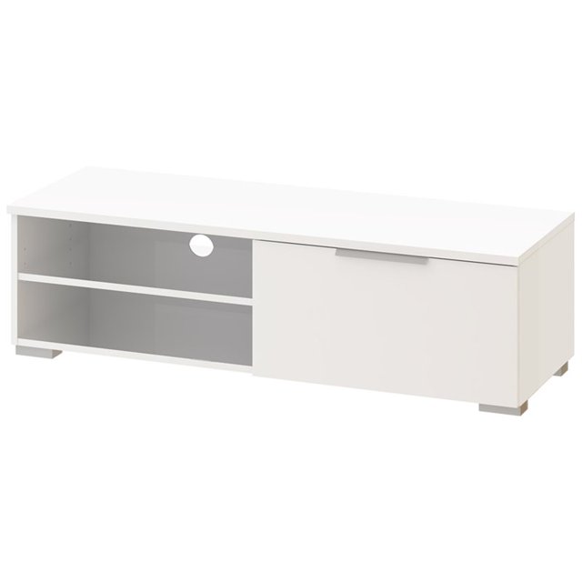 Tvilum Match 46" TV Stand in White High Gloss