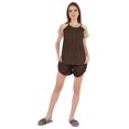 thumbnail image 2 of Inkmeso Solid 2 Pc Nightwear Set For Women Raglan Sleeves Button-Down Top & Shorts Sleepwear-52, 2 of 7