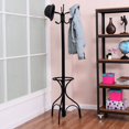 thumbnail image 1 of Costway Metal Coat Hat Rack Organizer Clothes Hanger Hooks Tree Stand Umbrella Holder, 1 of 9