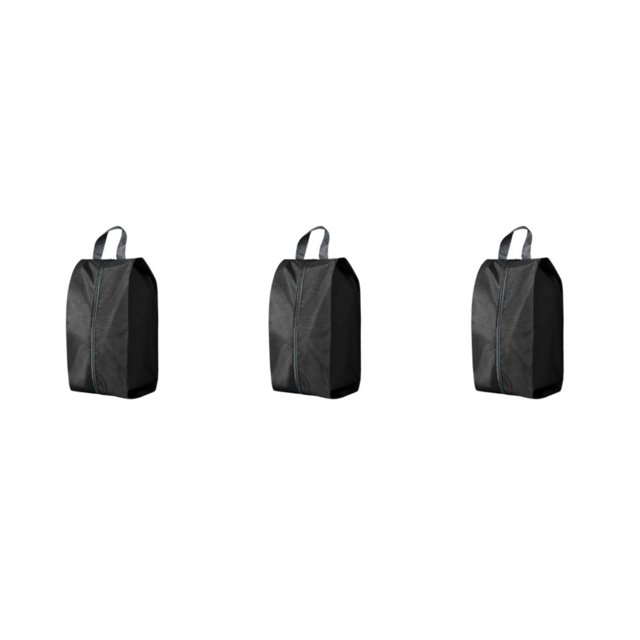 Baohd Travel-friendly Shoe Bag Compact And Durable Shoe Storage Solution Easy black M 3Set