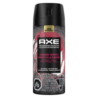 AXE Fine Fragrance Collection Premium Deodorant Body Spray Cherry Spritz, 113 g