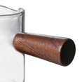 thumbnail image 3 of jifeng Cup Transparent Drinkware Bar cup walnut handle 75ml 75ml, 3 of 4